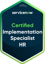 Certified Implementation Specialist – Human Resources – (CIS-HR) Logo