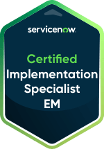 Certified Implementation Specialist – Event Management – (CIS-EM) Logo