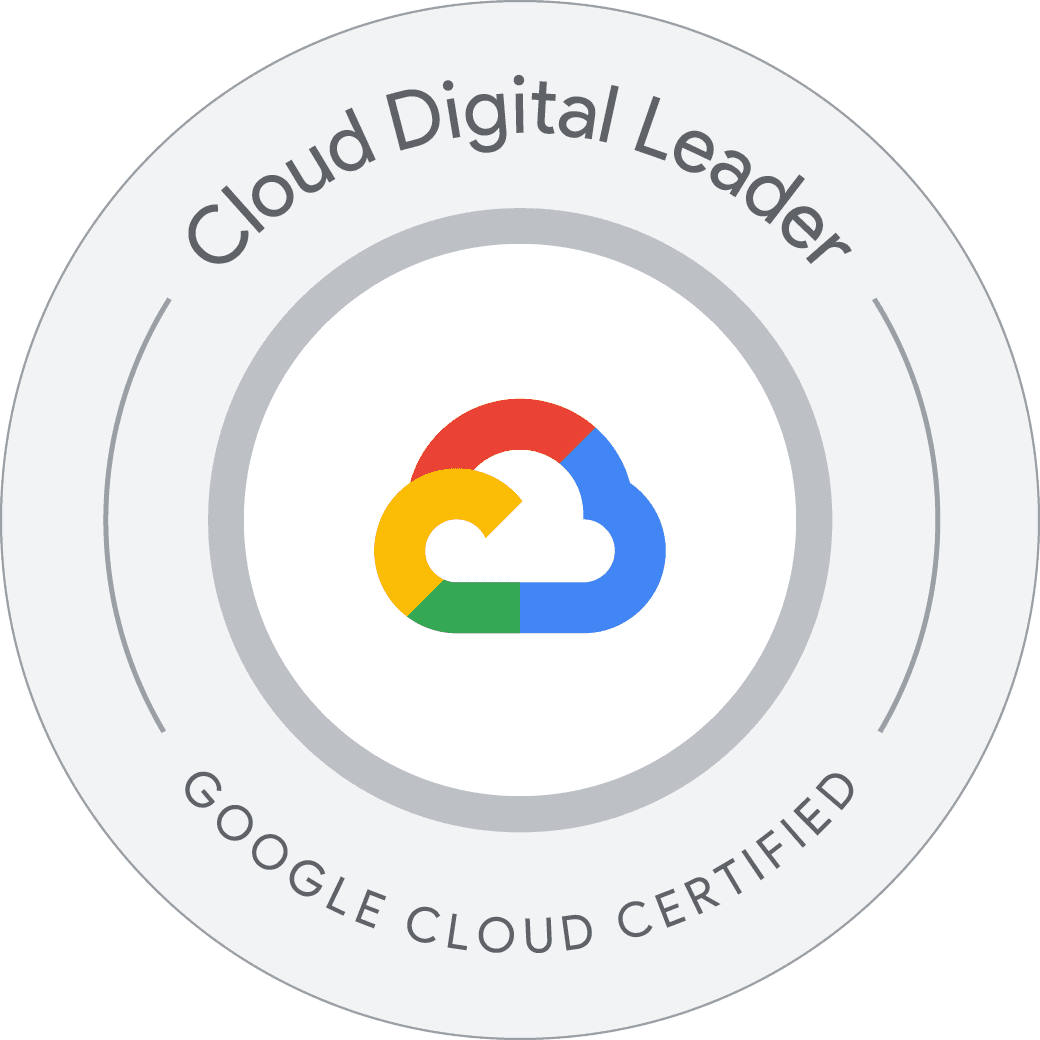 Cloud Digital Leader – Google Cloud Certified Logo