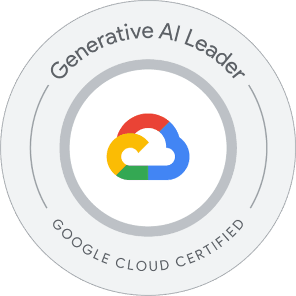 Generative AI Leader – Google Cloud Certified Logo
