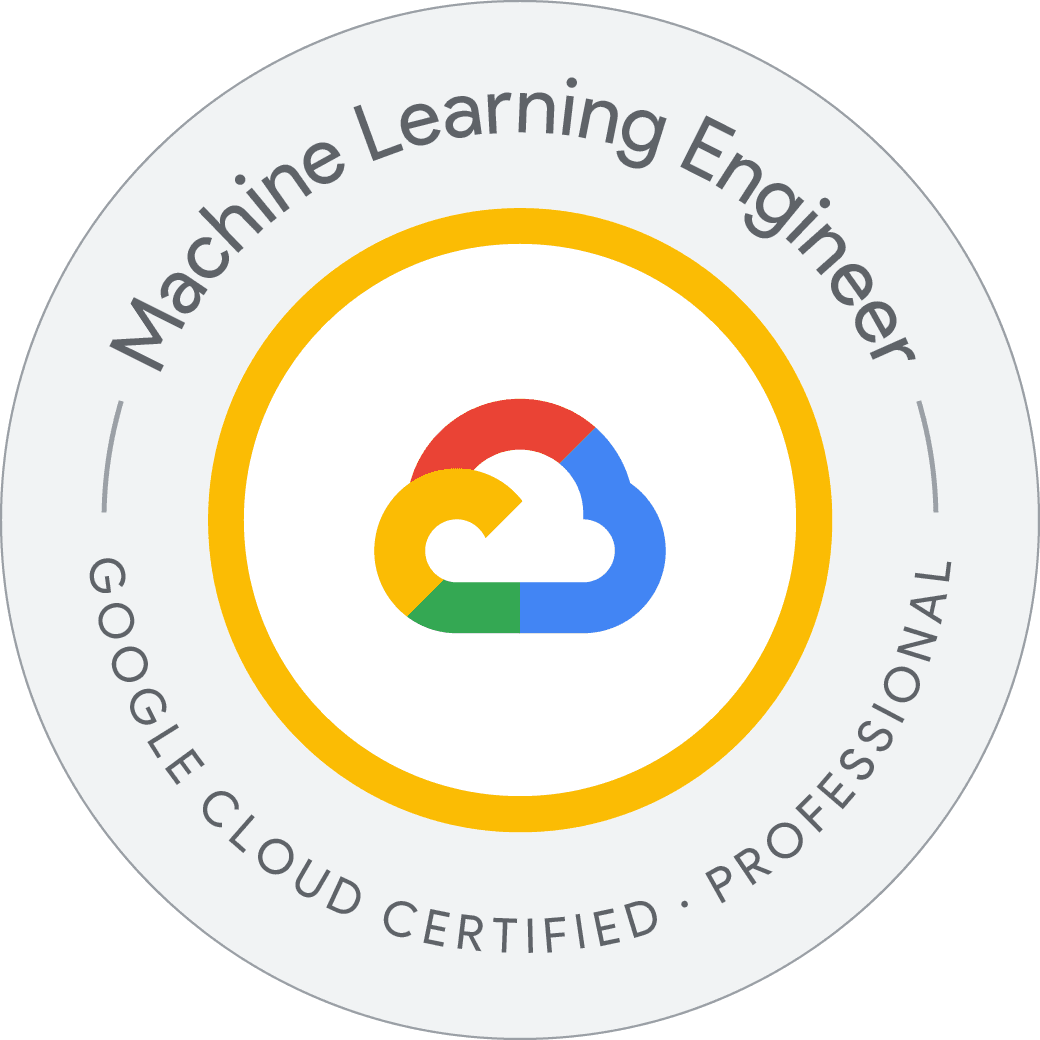 Professional Machine Learning Engineer – Google Cloud Certified Logo