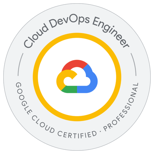 Professional Cloud DevOps Engineer - Google Cloud Certified Logo
