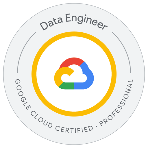 Professional Data Engineer - Google Cloud Certified Logo