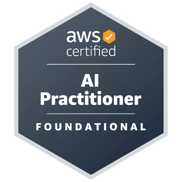 AWS Certified AI Practitioner – (AIF-C01) Logo