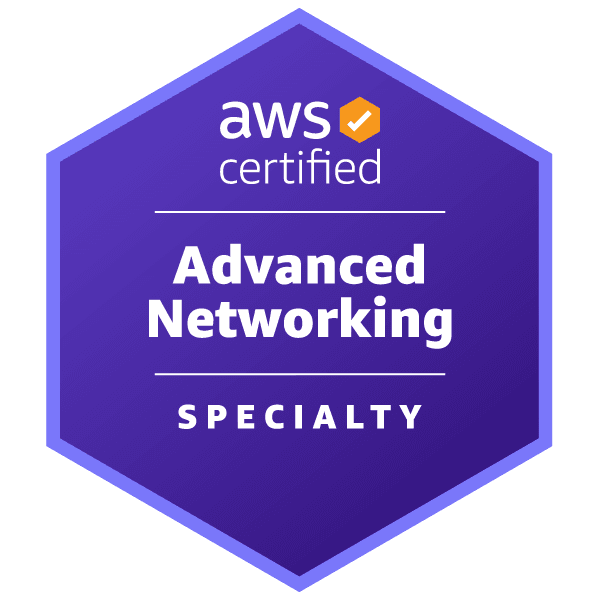 AWS Certified Advanced Networking – Specialty – (ANS-C01) Logo