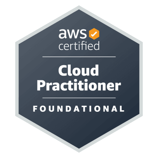 AWS Certified Cloud Practitioner - (CLF-C02) Logo